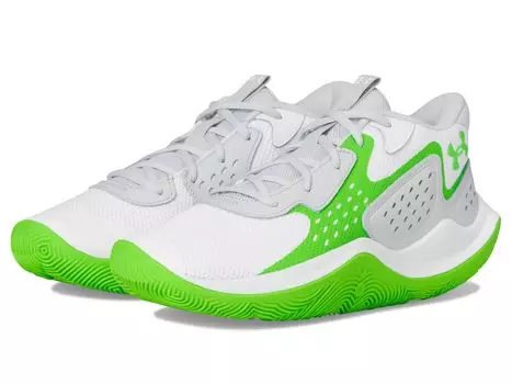 Кроссовки Unisex Under Armour JET '23, цвет White/Green Shock/Green Shock