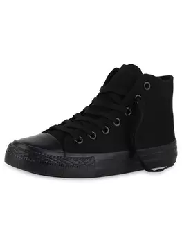 Кроссовки Van Hill High-Top Sneakers Adam, черный