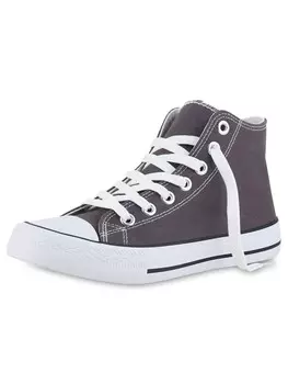 Кроссовки Van Hill High-Top Sneakers Allison, темно-серый