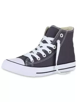 Кроссовки Van Hill High-Top Sneakers Anais, темно-серый