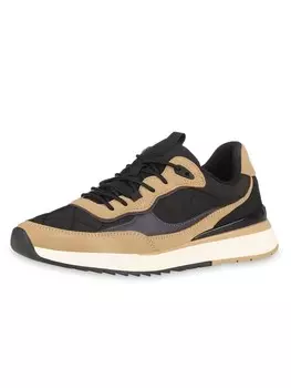Кроссовки VAN HILL Laufschuhe Allison, цвет khaki schwarz metallic