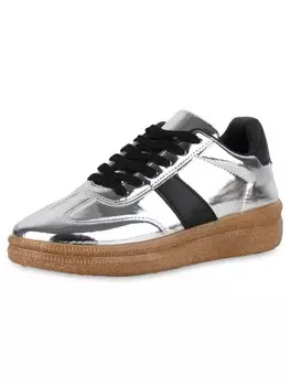 Кроссовки Van Hill Sneakers Allison, серебряный