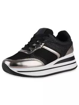 Кроссовки Van Hill Sneakers Monica, черный