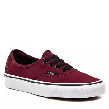 Кроссовки Vans Authentic, вишневый/бордовый