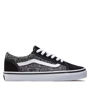 Кроссовки Vans Jn Old Skool VN0A5EE6N421 Black/Grey, черный