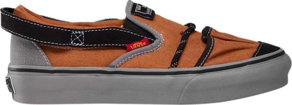 Кроссовки Vans Nicole McLaughlin x Slip-On VP VR3 LX Gardening Tote - Brown, коричневый
