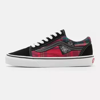 Кроссовки Vans Old Skool Unisex, черный/красный