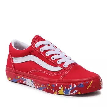 Кроссовки Vans OldSkool, красный