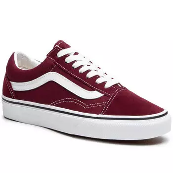 Кроссовки Vans OldSkool, вишневый/бордовый