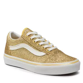 Кроссовки Vans OldSkool, золото