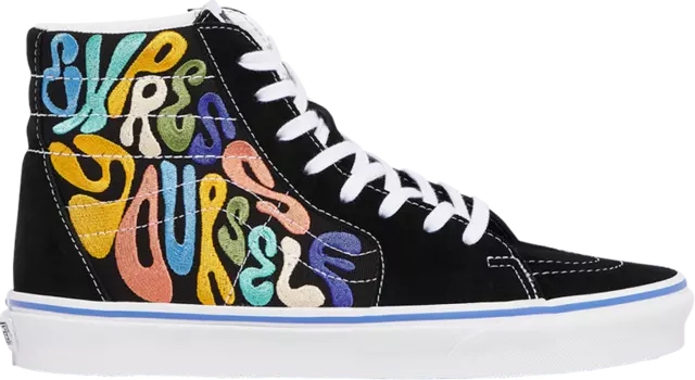 Кроссовки Vans Sk8-Hi Express Yourself - Black, черный