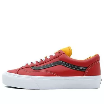 Кроссовки vault style 36 vlt lx 'red black' vn0a5fc34z4 Vans, красный