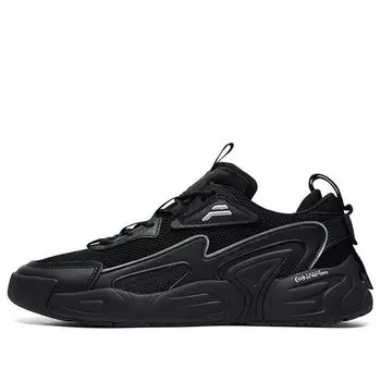 Кроссовки vortex low top black Fila, черный