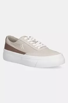 Кроссовки Vulc FlatForm Low CV Mix MG Calvin Klein Jeans, бежевый