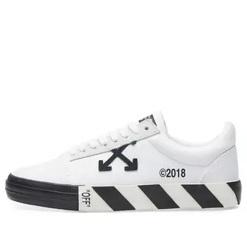 Кроссовки vulc low top 'white' Off-White, черный