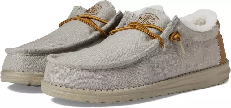 Кроссовки Wally Herringbone Hey Dude, серый