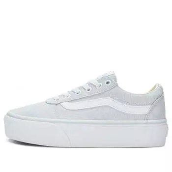 Кроссовки ward 'light blue' Vans, белый
