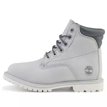 Кроссовки waterville 6 inch wide fit waterproof boots 'light grey' Timberland, серый