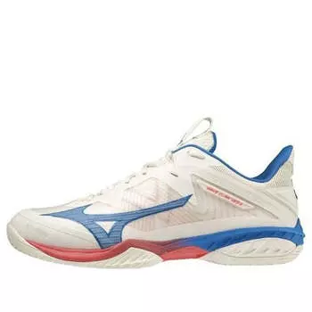 Кроссовки wave claw neo 2 'white blue' Mizuno, белый