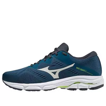 Кроссовки wave equate 5 'teal green white' Mizuno, зеленый