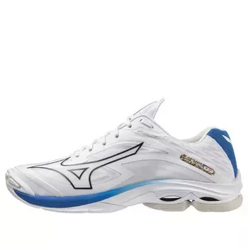 Кроссовки wave lightning z7 'white blue' Mizuno, белый
