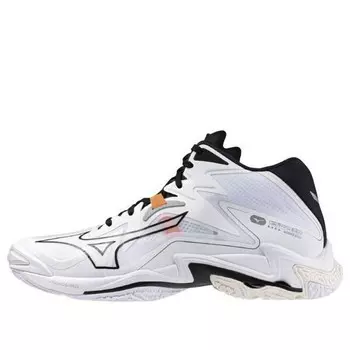 Кроссовки wave lightning z8 mid rise 'white' Mizuno, белый