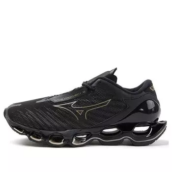 Кроссовки wave prophecy 12 'black gold' Mizuno, черный
