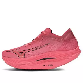 Кроссовки wave rebellion pro 2 'red pink' Mizuno, красный