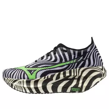 Кроссовки wave rebellion pro beta 'black white' Mizuno, черный