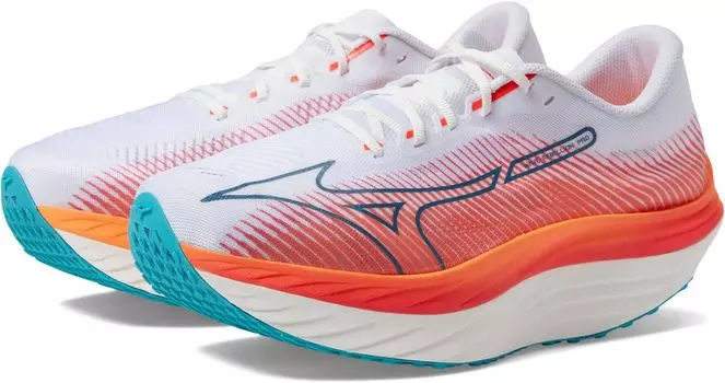 Кроссовки Wave Rebellion Pro Mizuno, цвет White/Silver