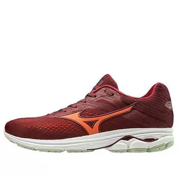 Кроссовки wave rider 23 'red orange white' Mizuno, красный