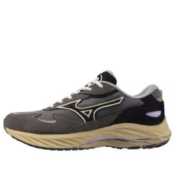 Кроссовки wave rider b 'quiet shade black magnet' Mizuno, мультиколор