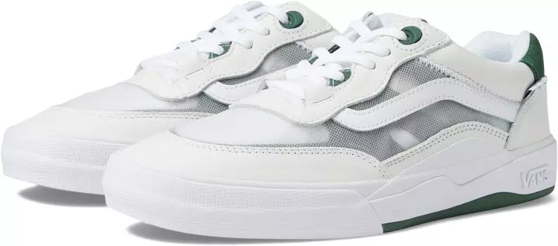 Кроссовки Wayvee Vans, цвет White/Green