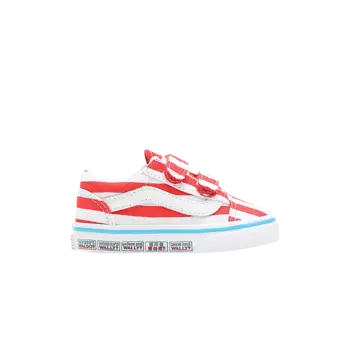 Кроссовки Where's Waldo? x Old Skool Toddler Vans, белый
