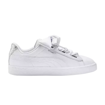 Кроссовки Wmns Basket Heart Puma, белый