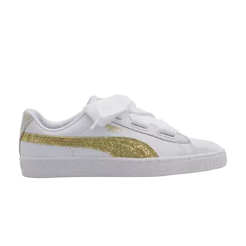 Кроссовки Wmns Basket Heart Puma, белый