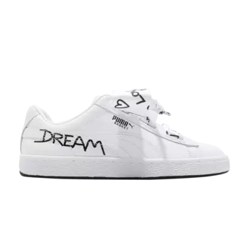 Кроссовки Wmns Basket Heart Puma, белый