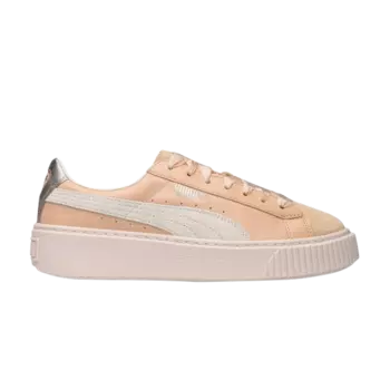Кроссовки Wmns Basket Platform Up Puma, желто-коричневый