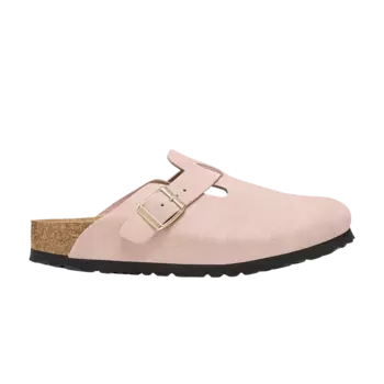 Кроссовки Wmns Boston Suede Leather 'Light Rose', розовый