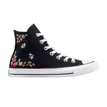 Кроссовки Wmns Chuck Taylor All Star High 'Berry Buzz', черный