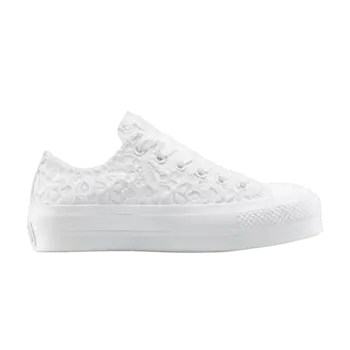 Кроссовки Wmns Chuck Taylor All Star Low 'Lace - Triple White', белый