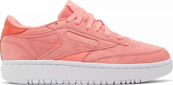 Кроссовки wmns club c double 'twisted coral' Reebok, апельсин