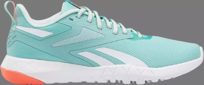 Кроссовки wmns flexagon force 4 'semi classic teal' Reebok, синий