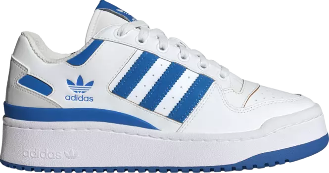Кроссовки Wmns Forum Bold Stripes 'White Blue Bird', белый