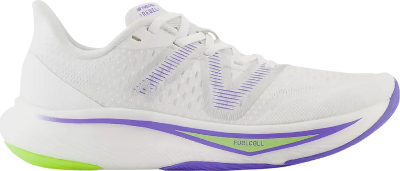 Кроссовки Wmns FuelCell Rebel v3 'White Electric Indigo', белый