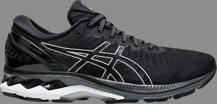 Кроссовки wmns gel kayano 27 'black silver' Asics, черный