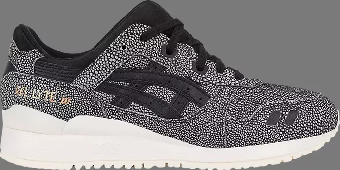 Кроссовки wmns gel lyte 3 'black stingray' Asics, черный