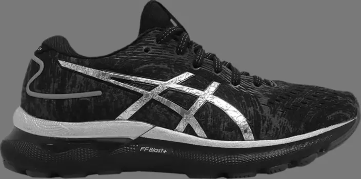 Кроссовки wmns gel nimbus 24 platinum 'carrier grey' Asics, серый