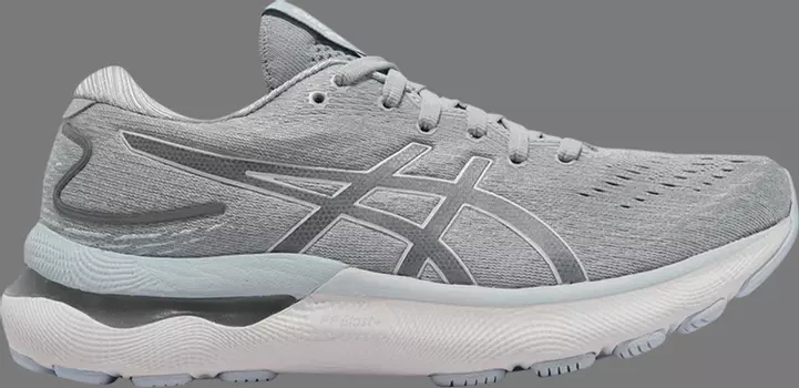 Кроссовки wmns gel nimbus 24 wide 'piedmont grey' Asics, серый