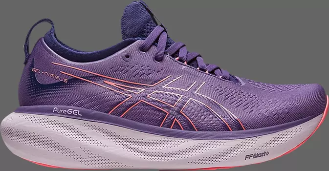 Кроссовки wmns gel nimbus 25 'dusty purple papaya' Asics, фиолетовый